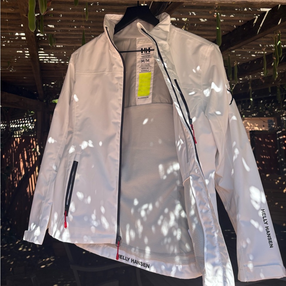 Helly-Hansen Women's Crew Waterproof Windproof Breathable Sailing Jacket, size M